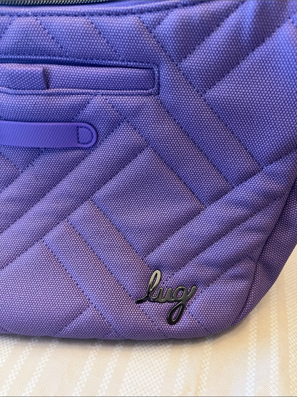 lug Lavender Quilted Shoulder Bag - Picture 10 of 10